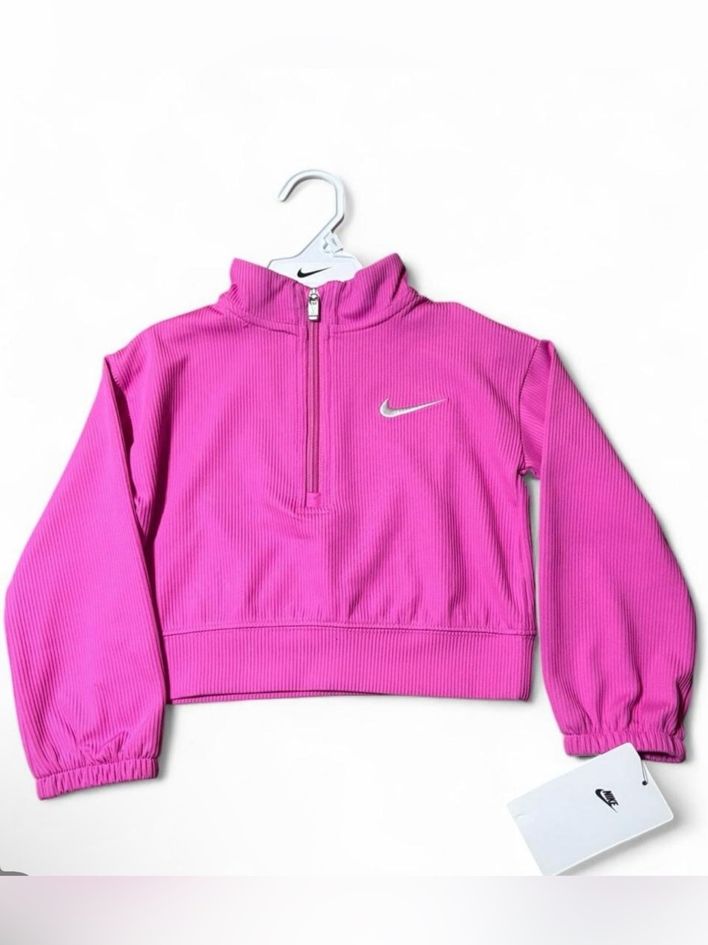 NWT Baby Girls 2T Quarter-Zip Top